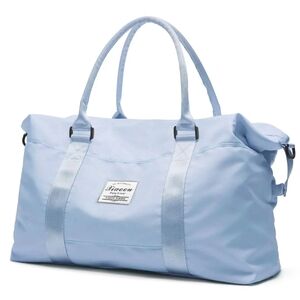 Cshidworld Travel Duffel Bag Shoulder Weekender 24" Blue